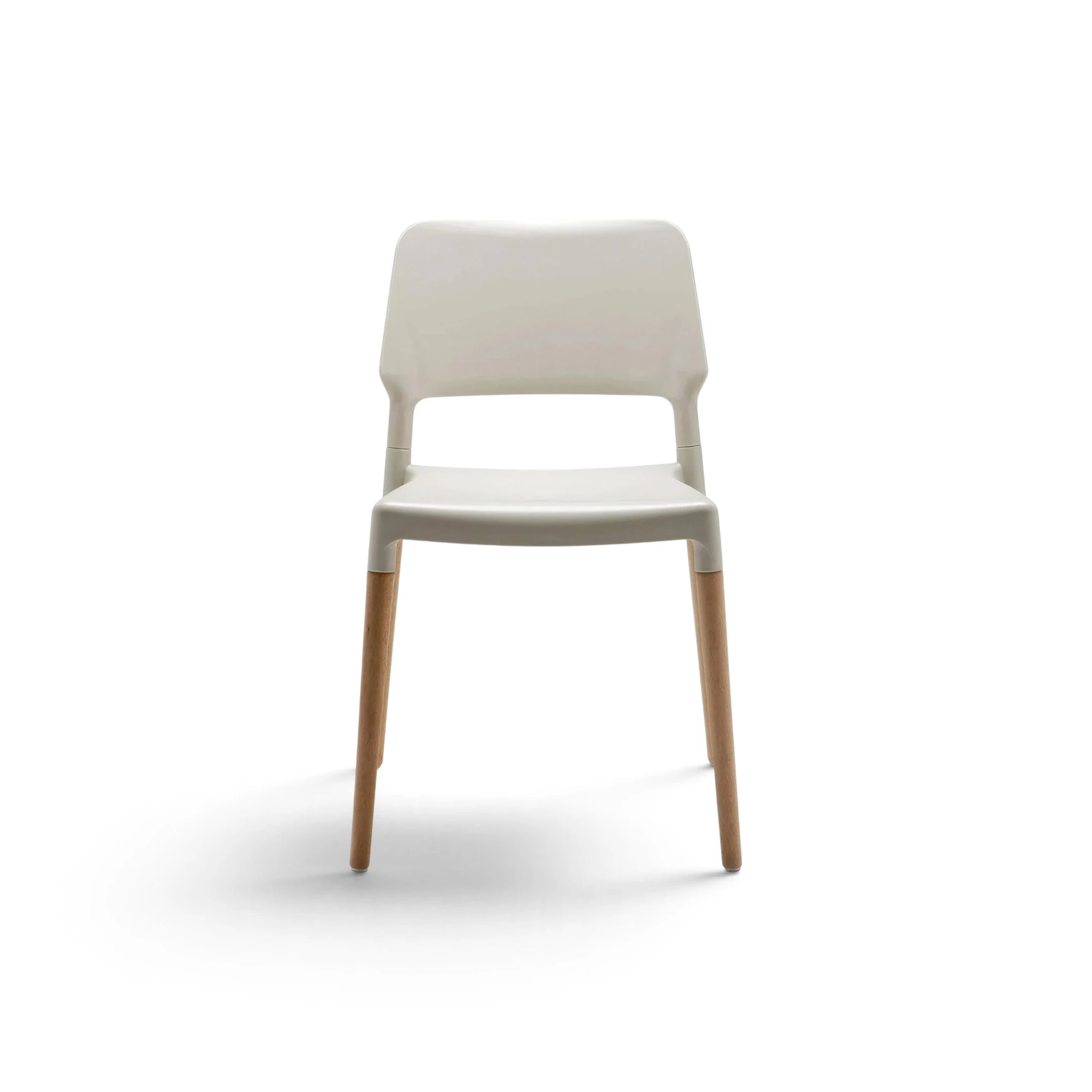  White / natural beech