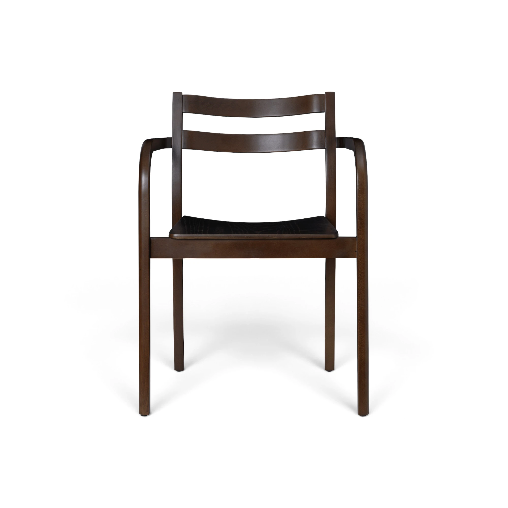  Dark stained beech