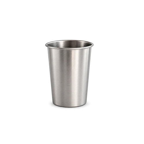 Silver Stainless Steel Cup
